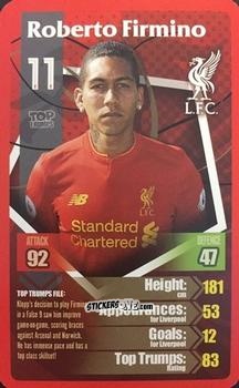 Cromo Roberto Firmino - Liverpool 2016-2017
 n. 7 - Top Trumps