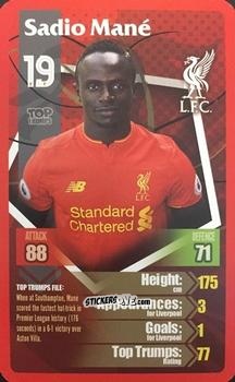 Figurina Sadio Mané - Liverpool 2016-2017
 n. 18 - Top Trumps