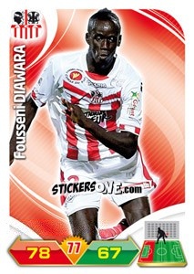 Figurina Fousseni Diawara - FOOT 2012-2013. Adrenalyn XL - Panini