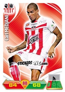 Figurina Carl Medjani - FOOT 2012-2013. Adrenalyn XL - Panini