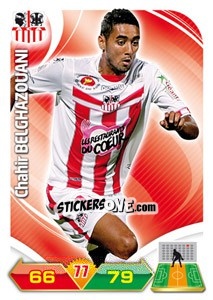 Sticker Chahir Belghazouani - FOOT 2012-2013. Adrenalyn XL - Panini