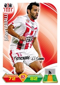 Sticker Johan Cavalli - FOOT 2012-2013. Adrenalyn XL n. 7 - Panini