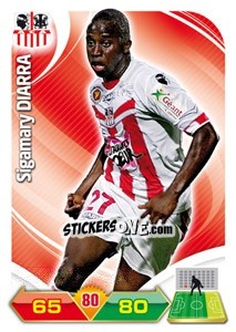 Figurina Sigamary Diarra - FOOT 2012-2013. Adrenalyn XL n. 11 - Panini