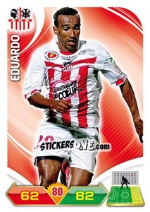 Sticker Eduardo - FOOT 2012-2013. Adrenalyn XL - Panini