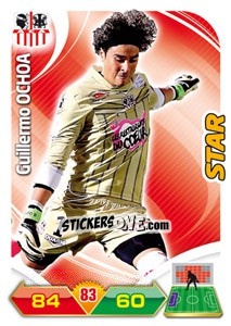 Sticker Guillermo Ochoa - FOOT 2012-2013. Adrenalyn XL - Panini