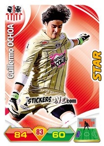 Sticker Guillermo Ochoa - FOOT 2012-2013. Adrenalyn XL n. 13 - Panini