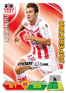 Sticker Adrian Mutu - FOOT 2012-2013. Adrenalyn XL n. 14 - Panini