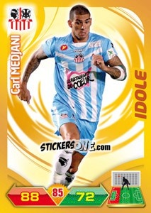 Sticker Carl Medjani - FOOT 2012-2013. Adrenalyn XL n. 15 - Panini