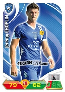 Cromo Jeremy Choplin - FOOT 2012-2013. Adrenalyn XL n. 18 - Panini