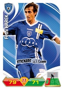 Sticker Fethi Harek - FOOT 2012-2013. Adrenalyn XL n. 19 - Panini
