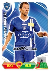 Figurina Sylvain Marchal - FOOT 2012-2013. Adrenalyn XL n. 20 - Panini