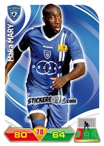 Sticker Maka Mary - FOOT 2012-2013. Adrenalyn XL - Panini