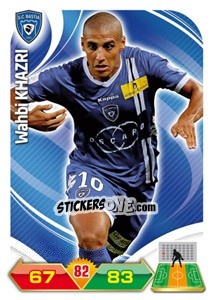 Sticker Wahbi Khazri - FOOT 2012-2013. Adrenalyn XL n. 23 - Panini