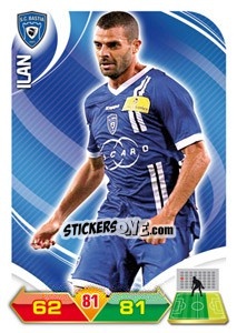 Sticker Ilan - FOOT 2012-2013. Adrenalyn XL n. 26 - Panini