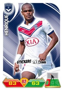 Sticker Henrique - FOOT 2012-2013. Adrenalyn XL - Panini