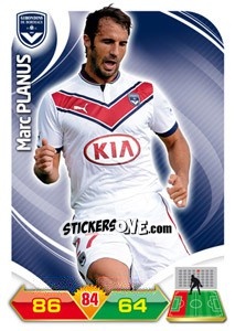 Sticker Marc Planus - FOOT 2012-2013. Adrenalyn XL - Panini