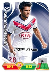 Sticker Benoît Tremoulinas - FOOT 2012-2013. Adrenalyn XL n. 37 - Panini