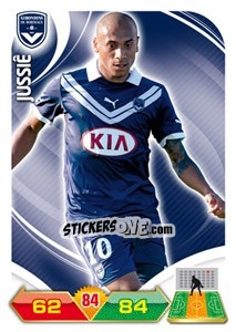 Sticker Jussie - FOOT 2012-2013. Adrenalyn XL - Panini