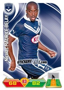 Figurina Nicolas Maurice-Belay - FOOT 2012-2013. Adrenalyn XL - Panini