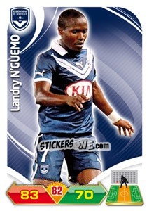 Figurina Landry N'Guemo - FOOT 2012-2013. Adrenalyn XL n. 41 - Panini