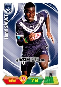 Sticker Henri Saivet - FOOT 2012-2013. Adrenalyn XL n. 44 - Panini