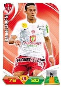 Cromo Kamel Chafni - FOOT 2012-2013. Adrenalyn XL - Panini