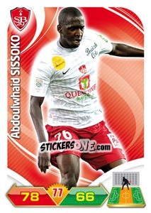Sticker Abdoulwhaid Sissoko - FOOT 2012-2013. Adrenalyn XL - Panini