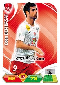 Sticker Eden Ben Basat - FOOT 2012-2013. Adrenalyn XL n. 59 - Panini