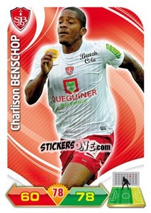 Sticker Charlison Benschop - FOOT 2012-2013. Adrenalyn XL n. 60 - Panini