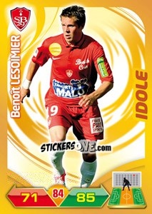 Cromo Benoit Lesoimier - FOOT 2012-2013. Adrenalyn XL - Panini