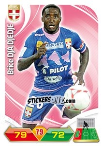 Figurina Brice Dja Djedje - FOOT 2012-2013. Adrenalyn XL n. 68 - Panini