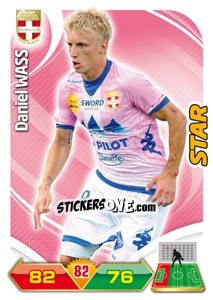 Sticker Daniel Wass - FOOT 2012-2013. Adrenalyn XL n. 77 - Panini