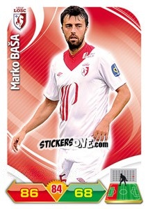 Sticker Marko Basa - FOOT 2012-2013. Adrenalyn XL n. 82 - Panini