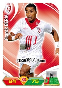 Sticker Franck Beria - FOOT 2012-2013. Adrenalyn XL n. 83 - Panini