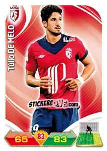 Cromo Tulio de Melo - FOOT 2012-2013. Adrenalyn XL n. 90 - Panini