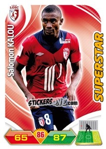 Sticker Salomon Kalou - FOOT 2012-2013. Adrenalyn XL n. 94 - Panini