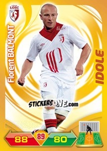 Sticker Florent Balmont - FOOT 2012-2013. Adrenalyn XL n. 96 - Panini