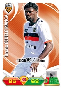 Figurina Bruno Ecuele Manga - FOOT 2012-2013. Adrenalyn XL n. 99 - Panini