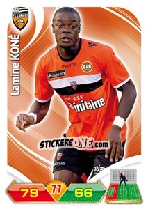 Figurina Lamine Kone - FOOT 2012-2013. Adrenalyn XL n. 100 - Panini