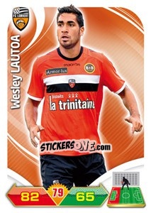 Sticker Wesley Lautoa - FOOT 2012-2013. Adrenalyn XL - Panini