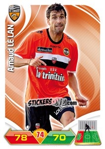 Figurina Arnaud Le Lan - FOOT 2012-2013. Adrenalyn XL n. 102 - Panini