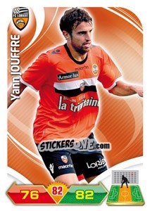 Sticker Yann Jouffre - FOOT 2012-2013. Adrenalyn XL n. 104 - Panini