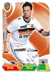 Figurina Jeremie Aliadiere - FOOT 2012-2013. Adrenalyn XL - Panini