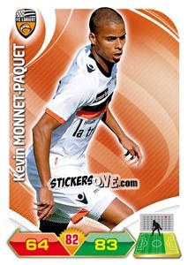 Cromo Kevin Monnet-Paquet - FOOT 2012-2013. Adrenalyn XL n. 108 - Panini