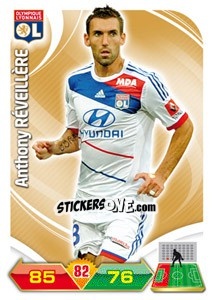 Sticker Anthony Reveillere - FOOT 2012-2013. Adrenalyn XL n. 117 - Panini