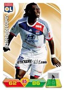 Sticker Bafetimbi Gomis - FOOT 2012-2013. Adrenalyn XL n. 123 - Panini