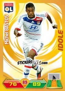Sticker Michel Bastos - FOOT 2012-2013. Adrenalyn XL n. 128 - Panini