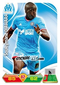 Sticker Souleymane Diawara - FOOT 2012-2013. Adrenalyn XL n. 130 - Panini