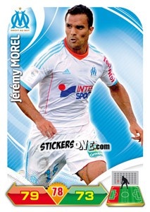 Sticker Jeremy Morel - FOOT 2012-2013. Adrenalyn XL n. 132 - Panini