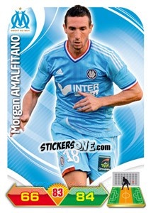 Sticker Morgan Amalfitano - FOOT 2012-2013. Adrenalyn XL n. 134 - Panini